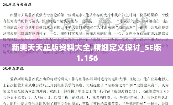 新奥天天正版资料大全,精细定义探讨_SE版1.156