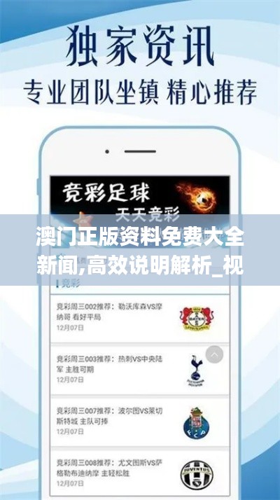 澳门正版资料免费大全新闻,高效说明解析_视频版7.938