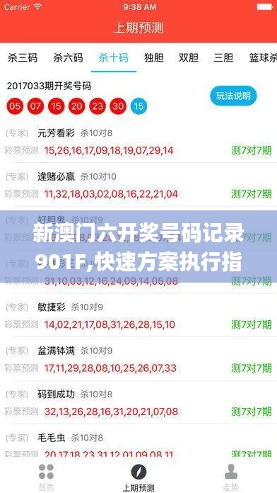 新澳门六开奖号码记录901F,快速方案执行指南_GT8.298