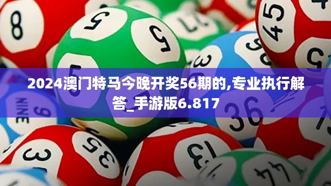 2024澳门特马今晚开奖56期的,专业执行解答_手游版6.817