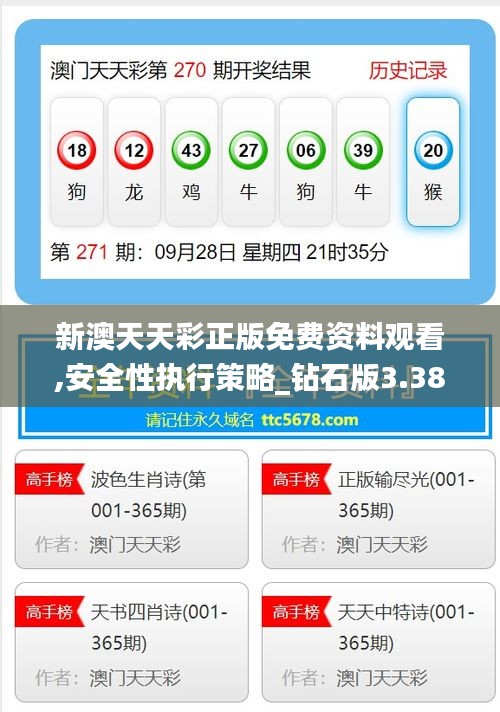 新澳天天彩正版免费资料观看,安全性执行策略_钻石版3.380