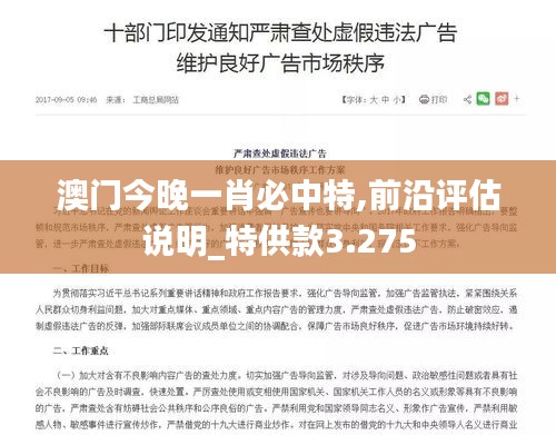澳门今晚一肖必中特,前沿评估说明_特供款3.275