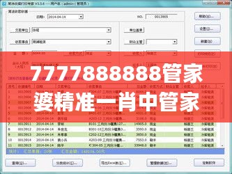 7777888888管家婆精准一肖中管家,决策信息解析说明_GM版6.363