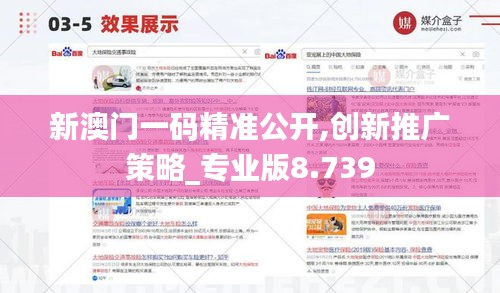 新澳门一码精准公开,创新推广策略_专业版8.739