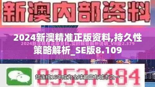 2024新澳精准正版资料,持久性策略解析_SE版8.109